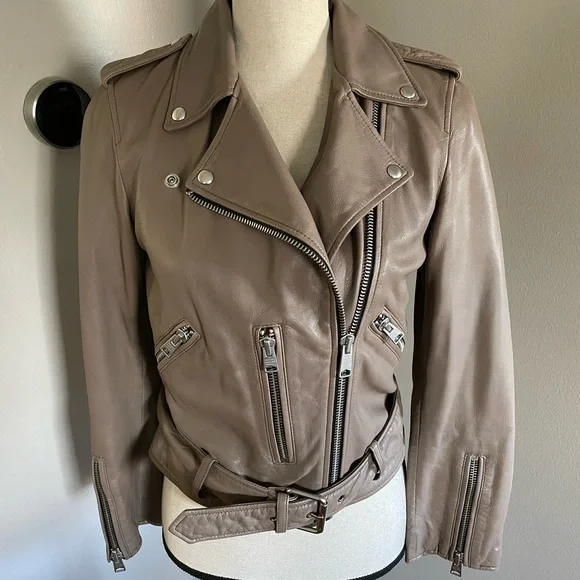 ALL SAINTS like new Balfern leather biker jacketAll Saints